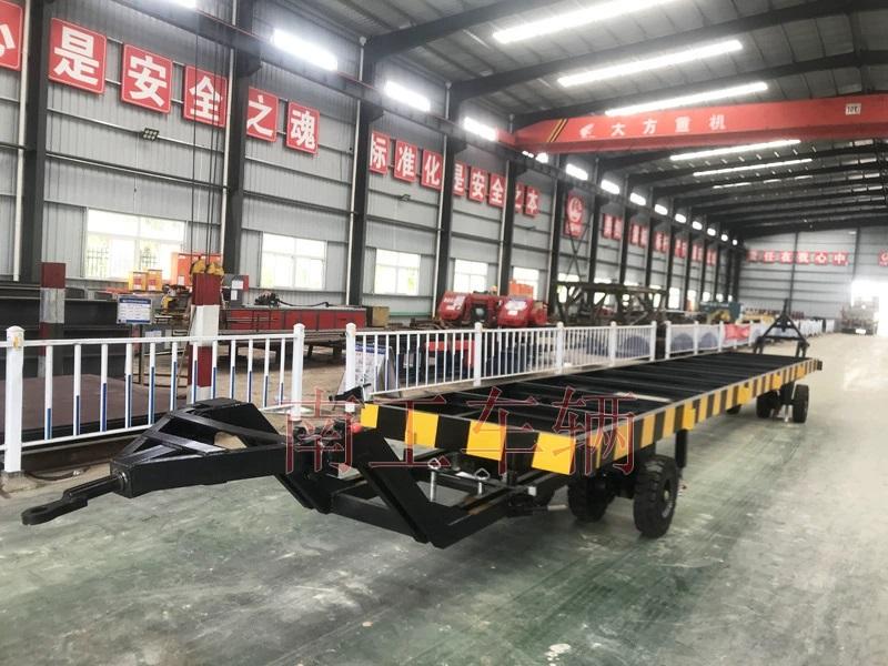 10吨骨架金年会（中国） 双牵引集装箱用全挂车