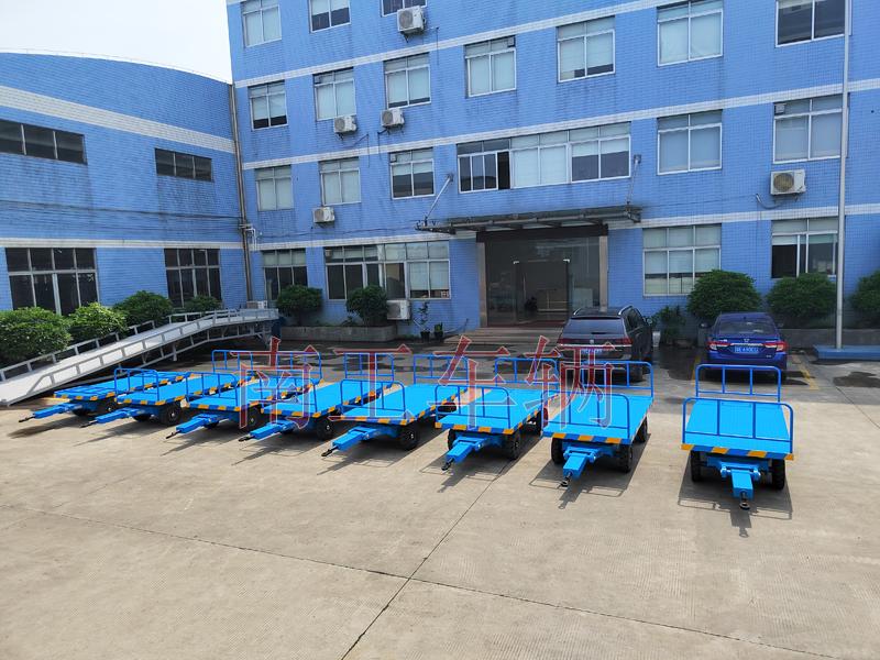 3吨无动力牵引金年会（中国）组前后可拆护栏