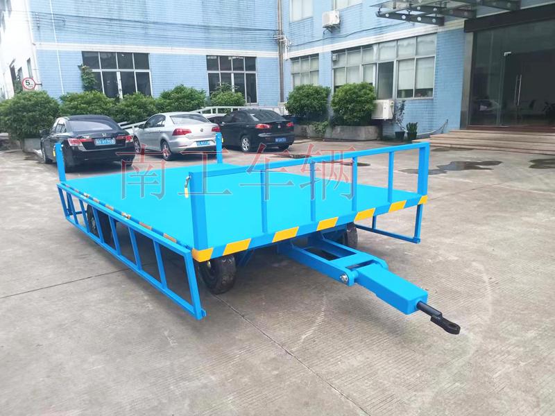 5吨下翻护栏型金年会（中国） 无动力牵引工具拖车