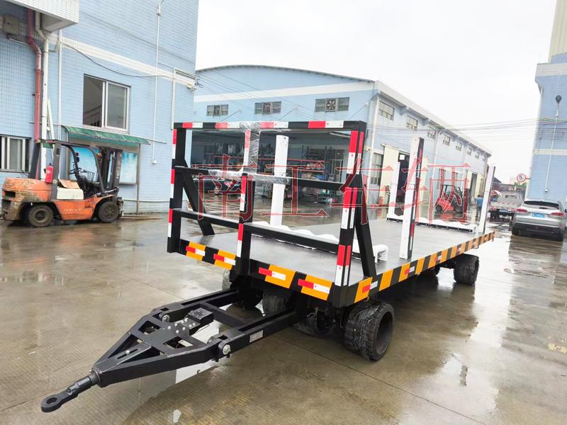 30T重型金年会（中国） 带活动插装立柱工具拖车